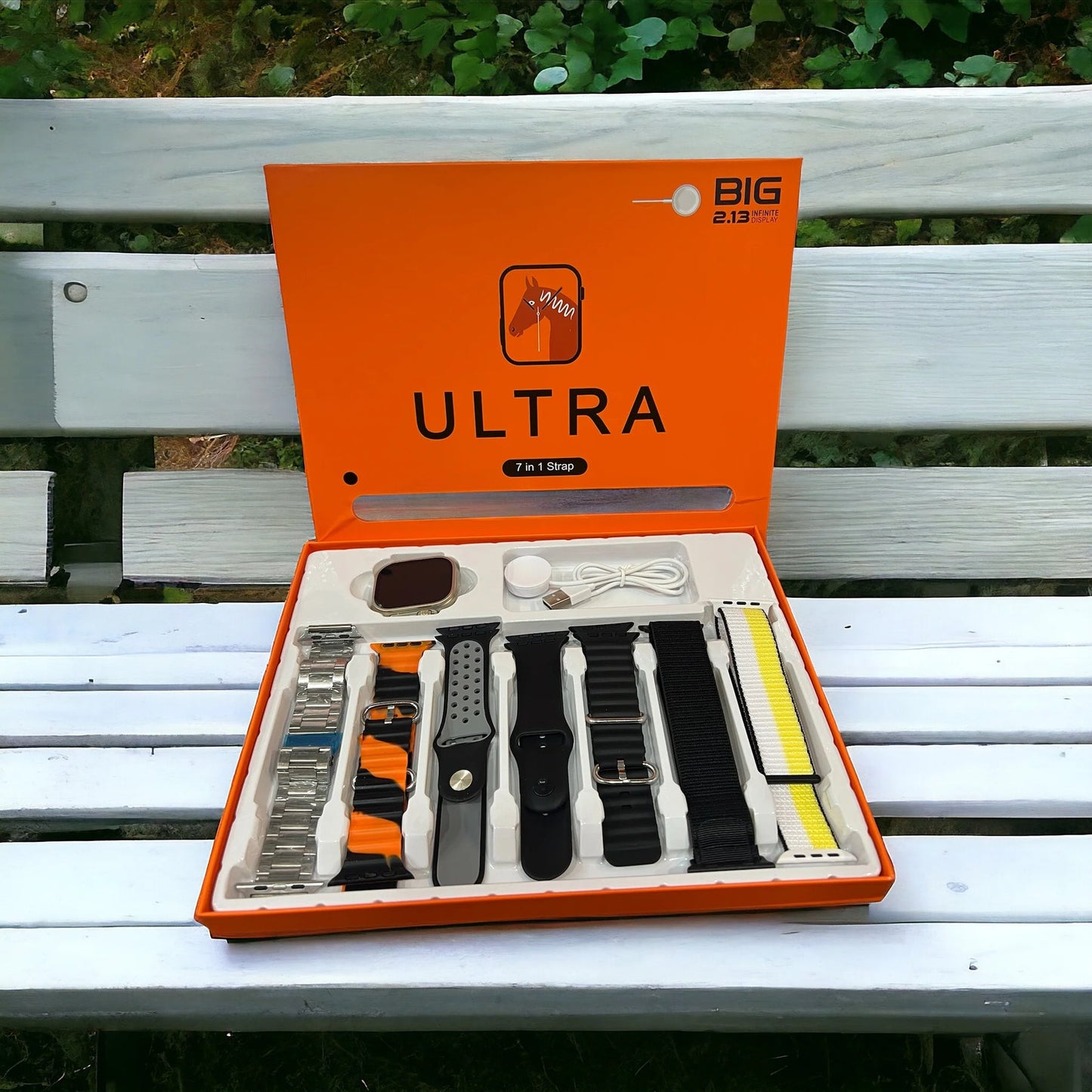 Ultra 49MM Smart Watch – 7 Straps