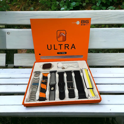 Ultra 49MM Smart Watch – 7 Straps
