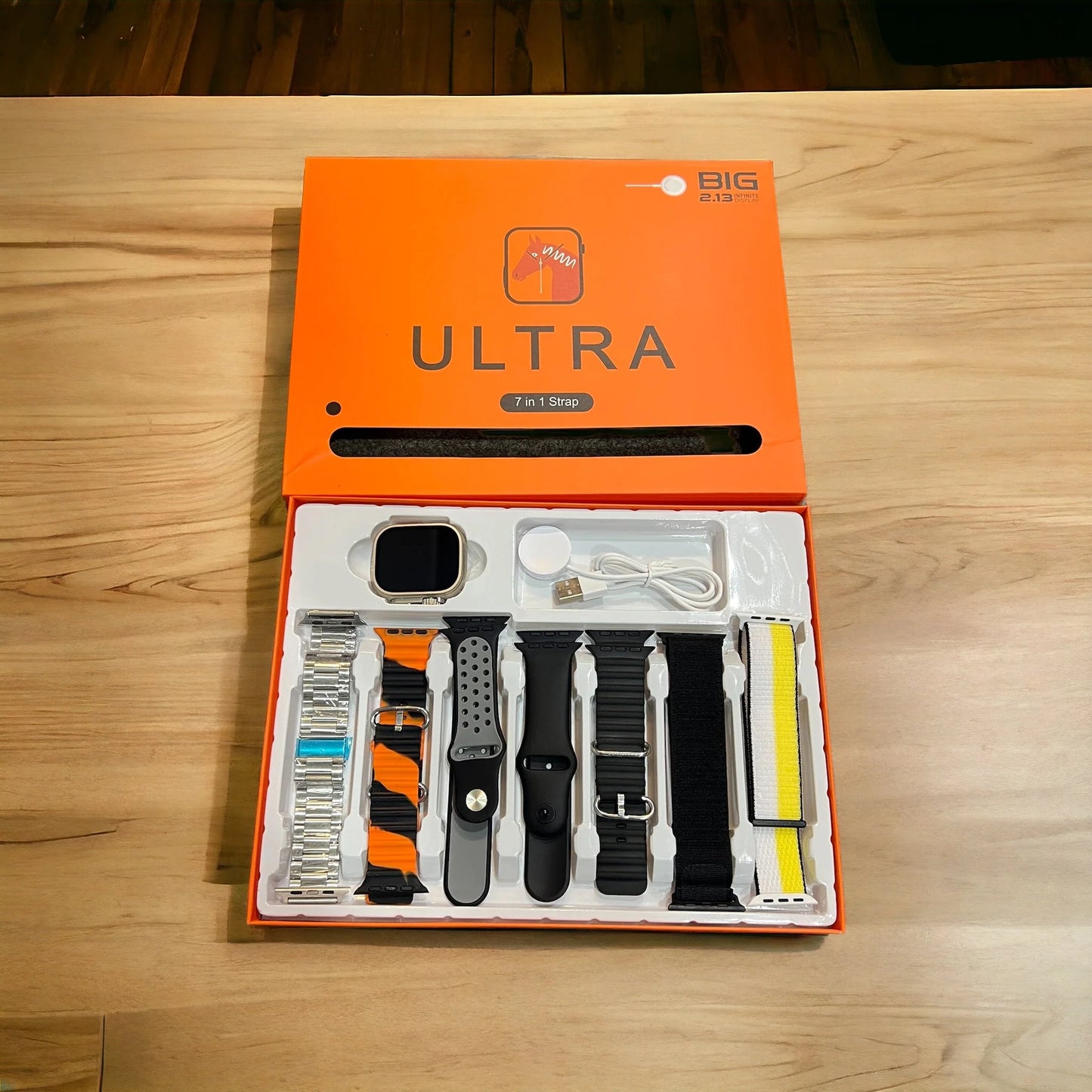 Ultra 49MM Smart Watch – 7 Straps