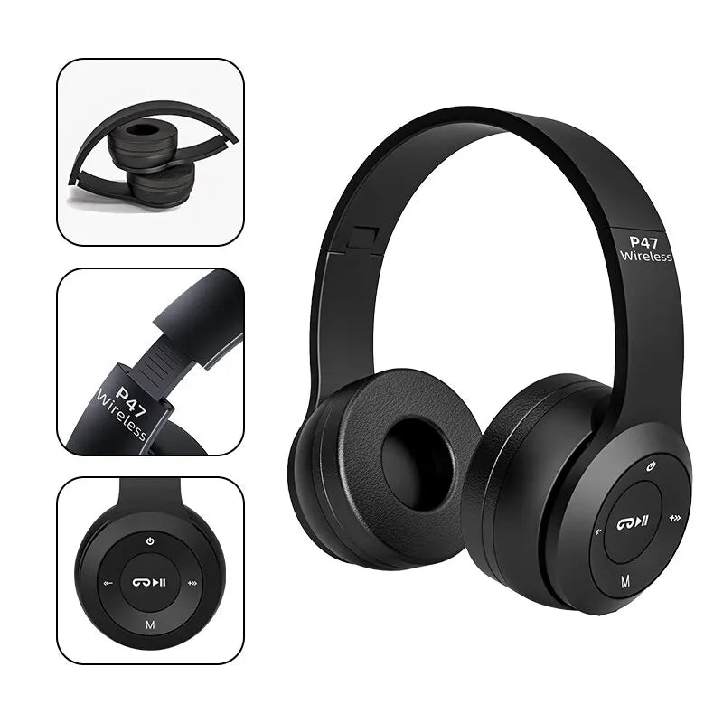 P47 Wireless Bluetooth Headphone